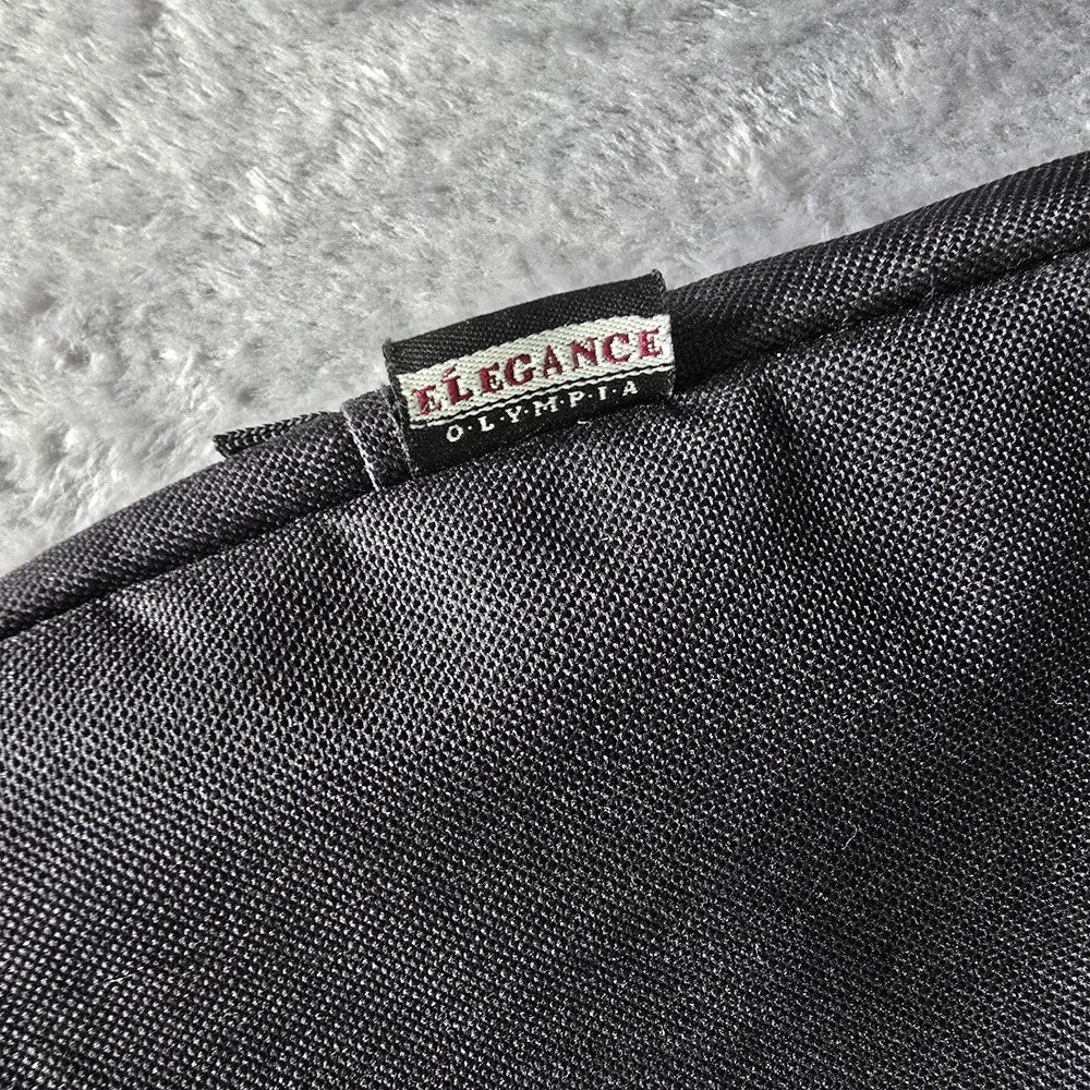 Elegance Olympia Black Padded Laptop Case Bag 16x13 - Picture 7 of 8
